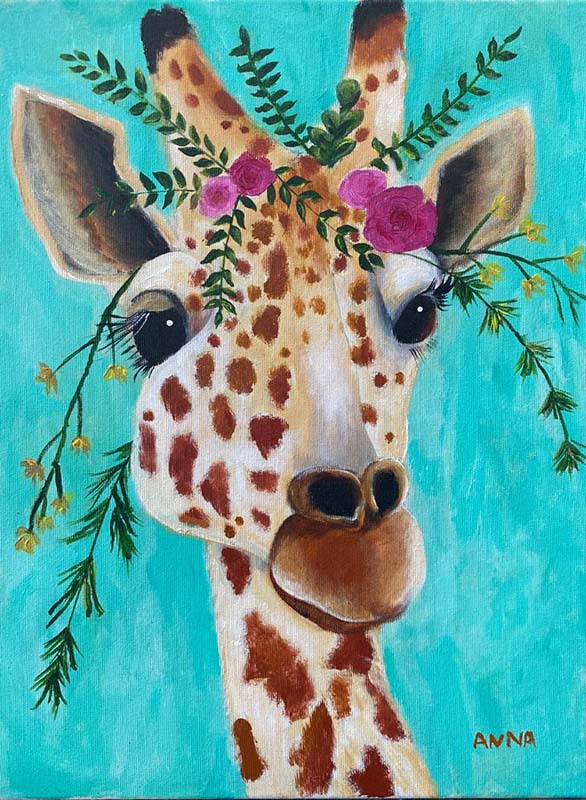Girafinha - 30 x 40 - AST